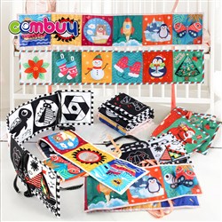 KB113987-KB113990 KB113992-KB113993 - Toddler Educational Early Learning Washable Not Tear Baby Bed Hanging Cloth Book Toy